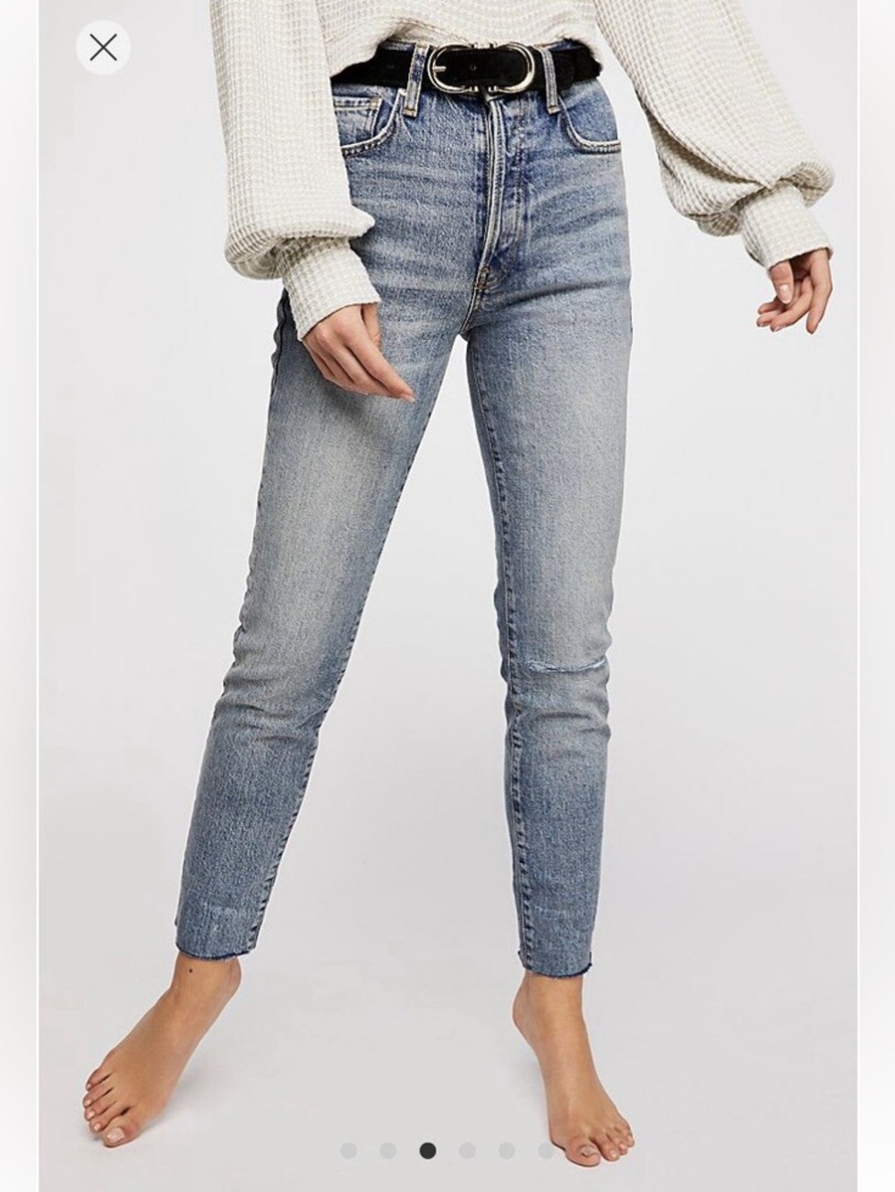 Free People Stella Skinny Jeans - Picture 1 of 9